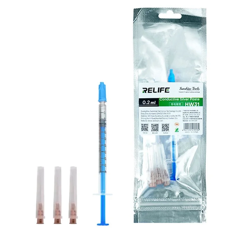 RELIFE HW31 0,2 ml Leitfähige Silberpaste für Flachbandkabel-Handyreparatur
