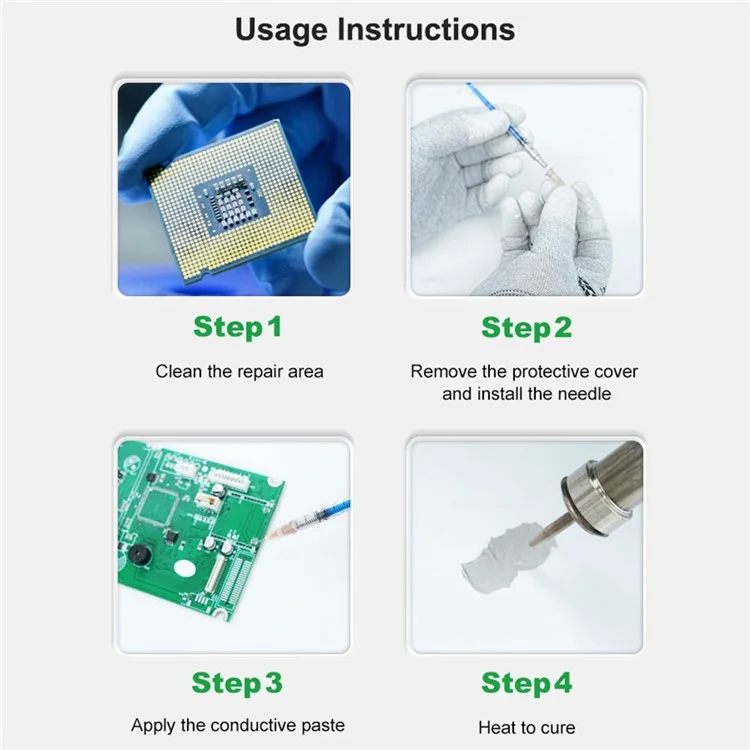 RELIFE HW31 0,5 ml Leitfähige Silberpaste für Reparatur von Bandkabeln für Handyschaltkreise