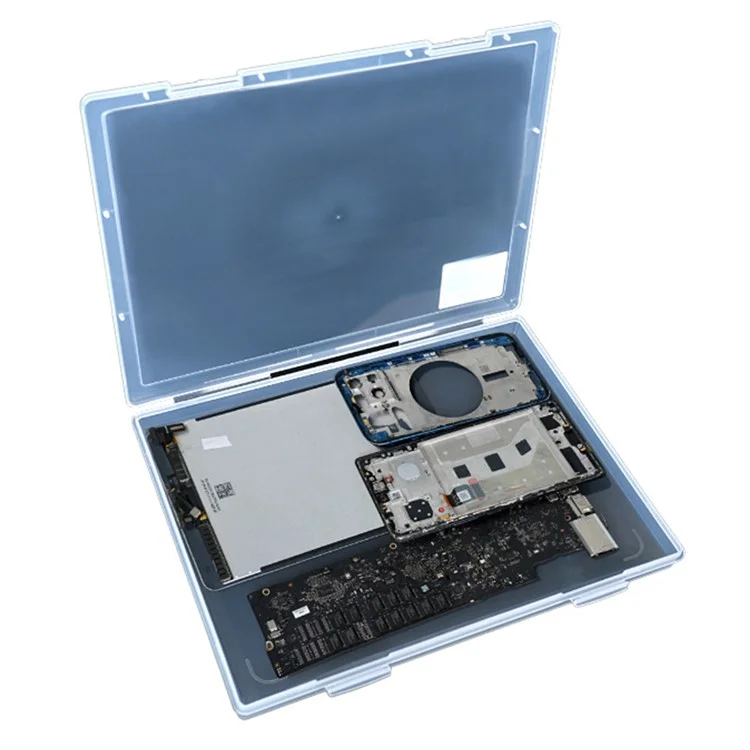 RELIFE TO3 Scatola di riparazione laptop 13 pollici Tablet Telefono Riparazione Scheda madre Viti Chip Organizer