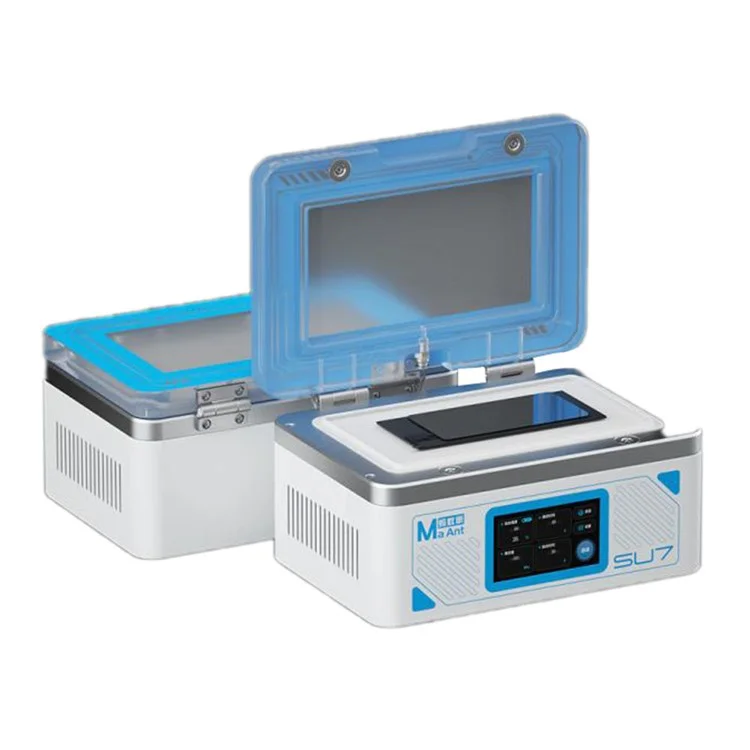 MAANT SU7 Mobile Phone Repair Tool Curved Screen Pressure Bonding Bubble Removal Machine - UK Plug