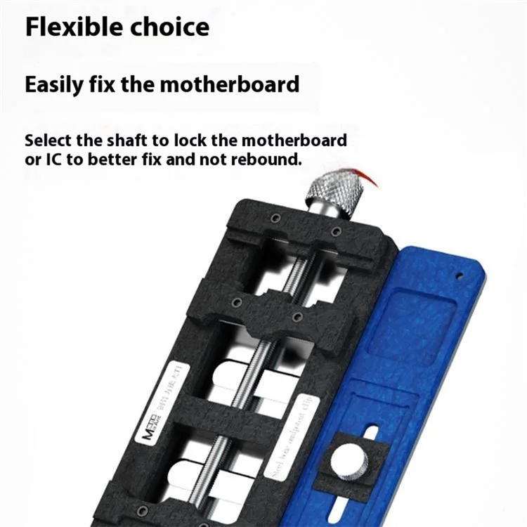 MAANT T1 Ferramenta de Fixação Universal para Reparo de Telefone com Estrutura de Aço de Dois Eixos para Placa-Mãe / CPU / Chip de IC
