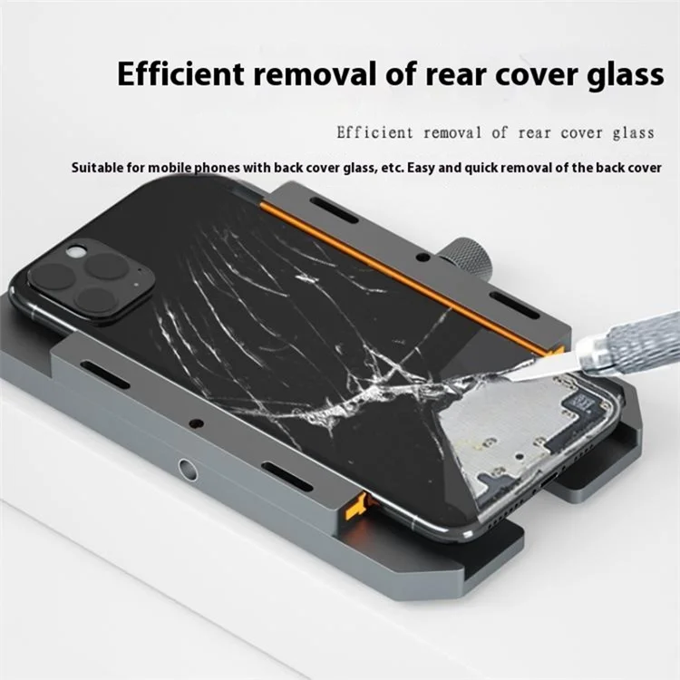 Kit de Fixação para Reparo de Celular MAANT H4 - Suporte de Tela com Vedação Hermética para Manutenção de Dispositivos Móveis