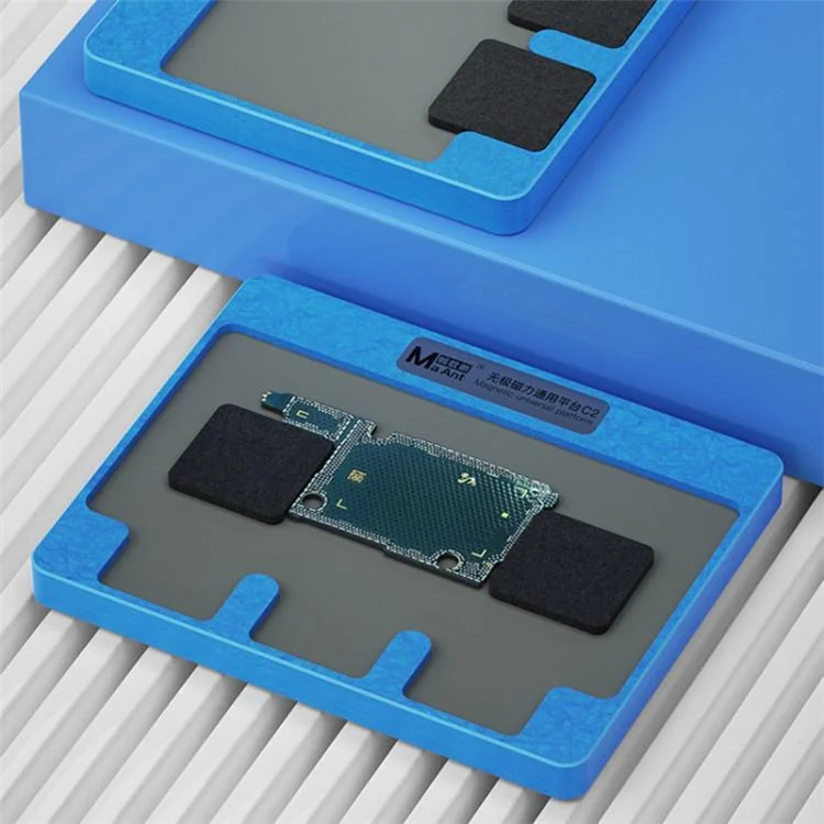MAANT C2 Plataforma Universal de Soldadura de Estaño para Reparación de Placa Base de CPU con Base Magnética para Mantenimiento de Teléfonos