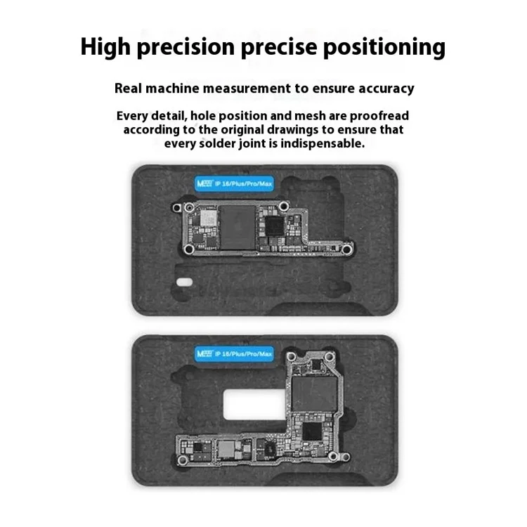 MAANT M072 19-in-1 Mobile Phone Repair Middle Layer Tin Planting Soldering Station with Tin Planting Net