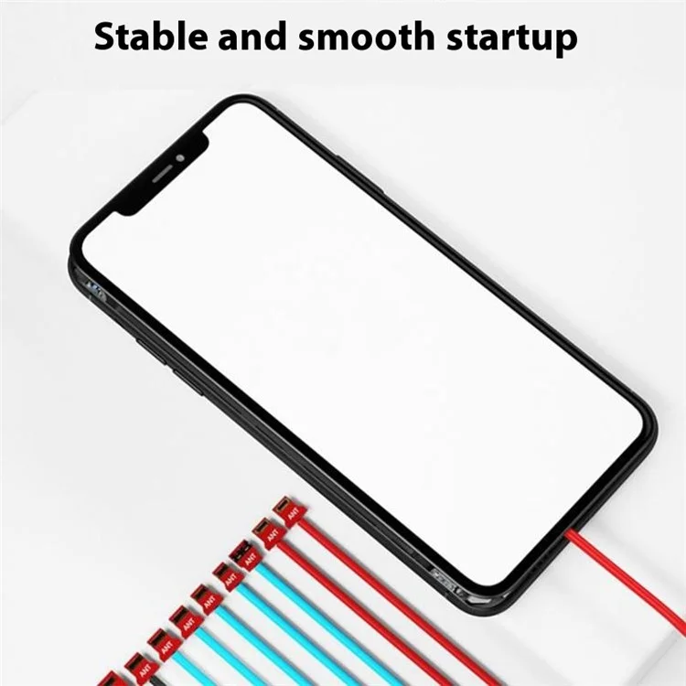MAANT M076 Câble de mise en marche pour iPhone 6-16 Série Câble de démarrage de téléphone portable Connecteur de batterie à connexion rapide