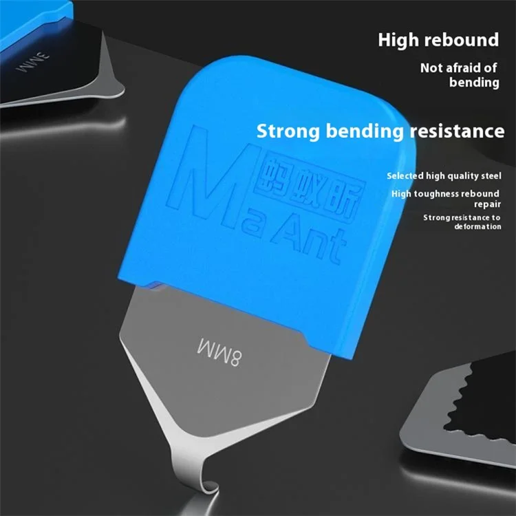 MAANT M074 5Pcs / Set Mobile Phone Repair Tool Kit Curved Screen Disassembly Blades for Smartphone Maintenance