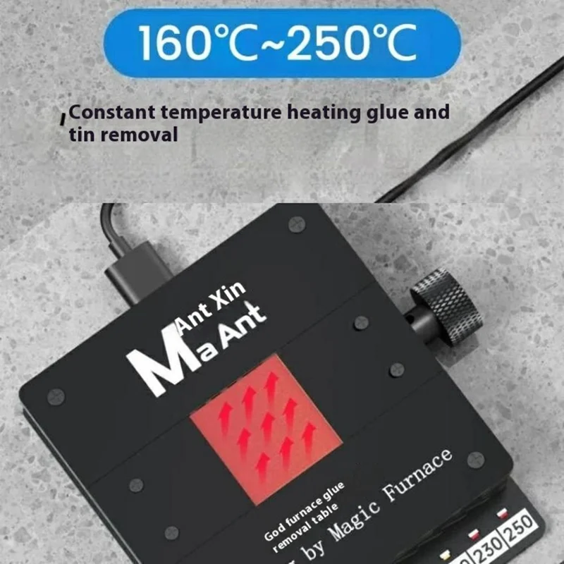 MAANT SL-2 Plateforme de Dessoudage avec Régulation de Température pour Puce CPU de Téléphone Mobile et Retrait de Colle