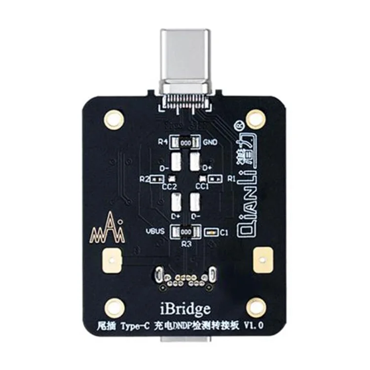 QIANLI iBridge Tail Plug Type-C Charging DNDP Detection Epitaxial Board