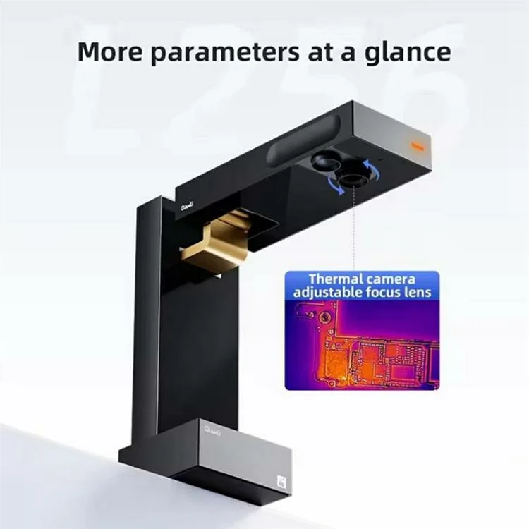 QIANLI L256 Istele Imageur thermique à double spectre Thermomètre de court-circuit pour la détection de pannes de PCB / de fuite