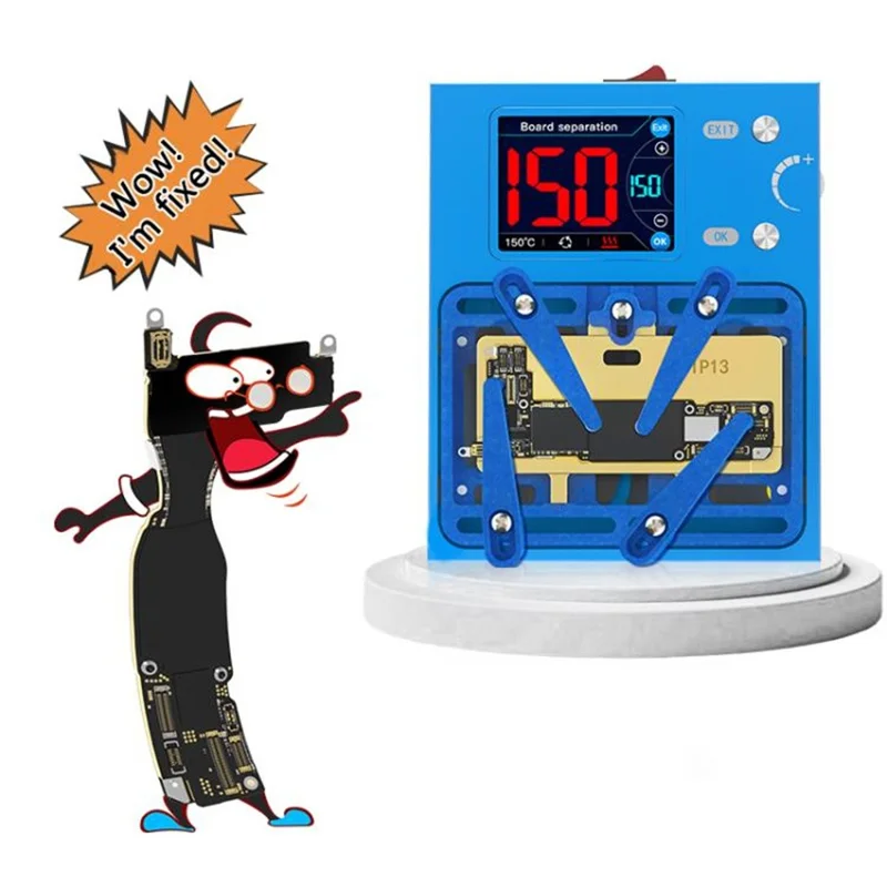 AIXUN iHeater Pro Desoldering Station with Heating Module for iPhone X - 16 Pro Max Motherboard Repair Tools - US Plug