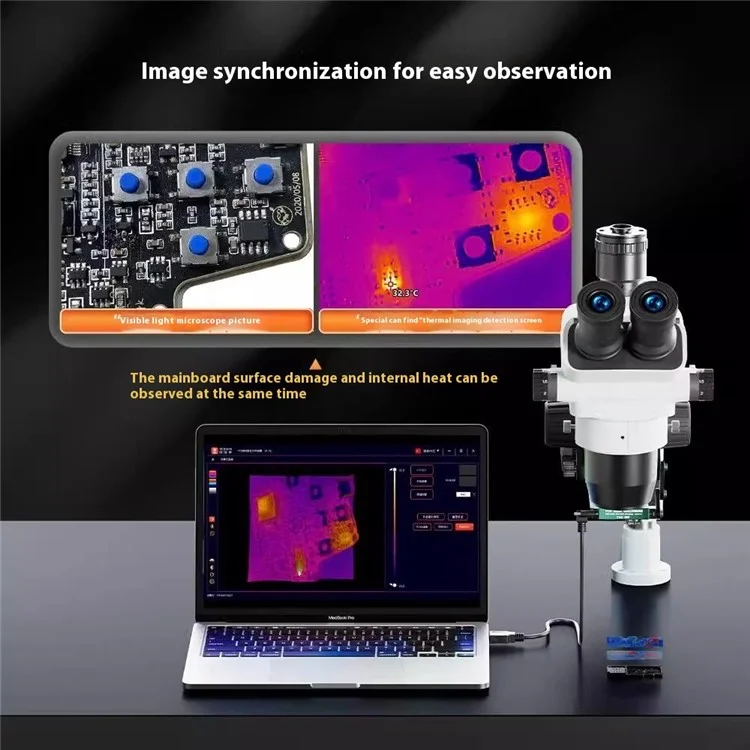 YCS MINI Infrared Thermal Imaging Camera for Trinocular Microscopes