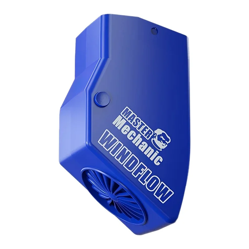 MECHANIC Windflow Aspiratore di Fumo per Microscopio con Forte Aspirazione per Saldatura / Lavori di Riparazione, Regolabile su 4 Velocità