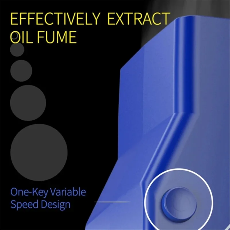 MECHANIC Windflow Aspiratore di Fumo per Microscopio con Forte Aspirazione per Saldatura / Lavori di Riparazione, Regolabile su 4 Velocità