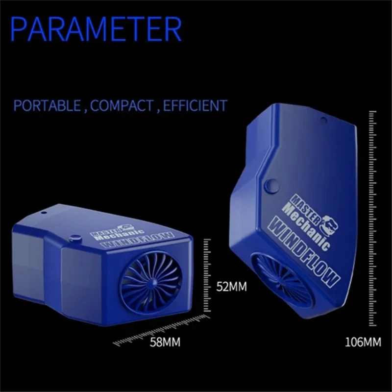 MECHANIC Windflow Aspiratore di Fumo per Microscopio con Forte Aspirazione per Saldatura / Lavori di Riparazione, Regolabile su 4 Velocità