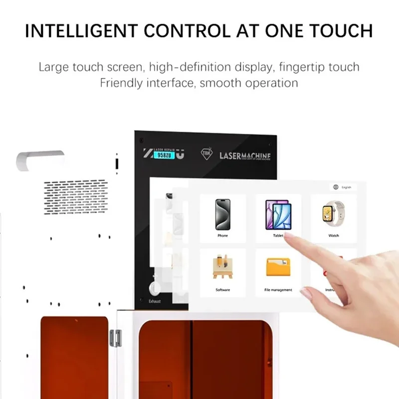TBK TBK958ZU Máquina Separadora UV Láser para Extracción de Pantalla / Marco / Cristal Trasero con Enfoque Automático - Enchufe UE