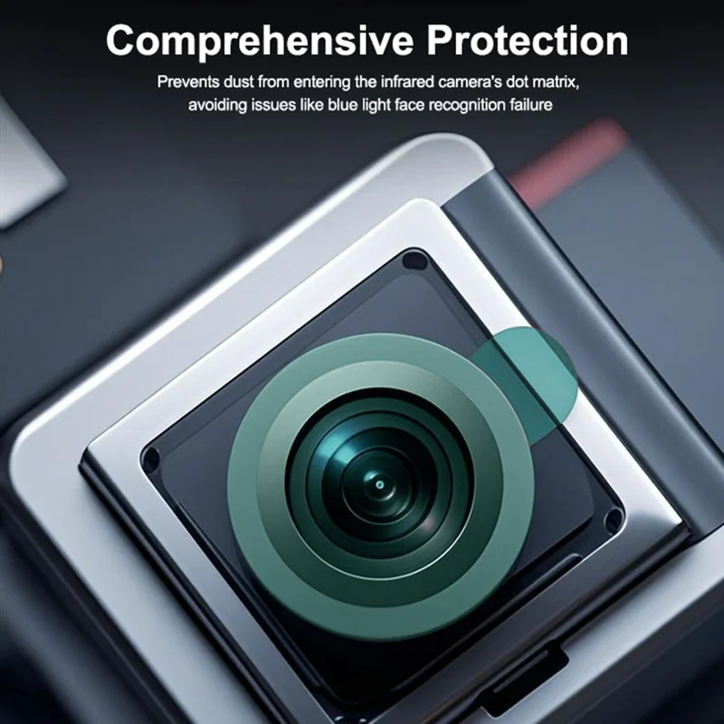 RELIFE HO2 Ensemble de Stickers de Protection pour Objectif d'Appareil Photo - Film Vert Anti-Lumière Bleue, Sans Résidu, Résistant à la Chaleur, Facile à Retirer pour Réparation