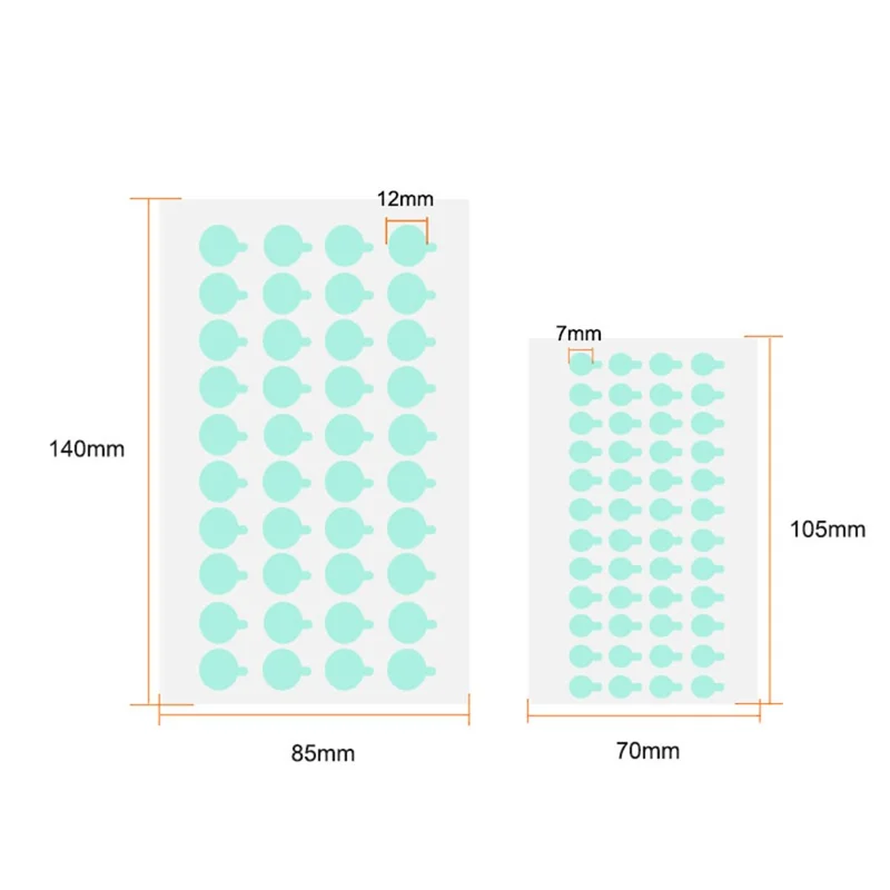 RELIFE HO2 Ensemble de Stickers de Protection pour Objectif d'Appareil Photo - Film Vert Anti-Lumière Bleue, Sans Résidu, Résistant à la Chaleur, Facile à Retirer pour Réparation