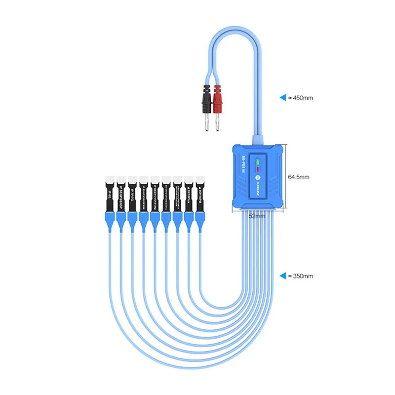 SUNSHINE SS-905 SE Battery-Free Power-On Test Cable for iPhone 6 - 16 Pro Max Series Flexible FPC Cable, Boot Test Line