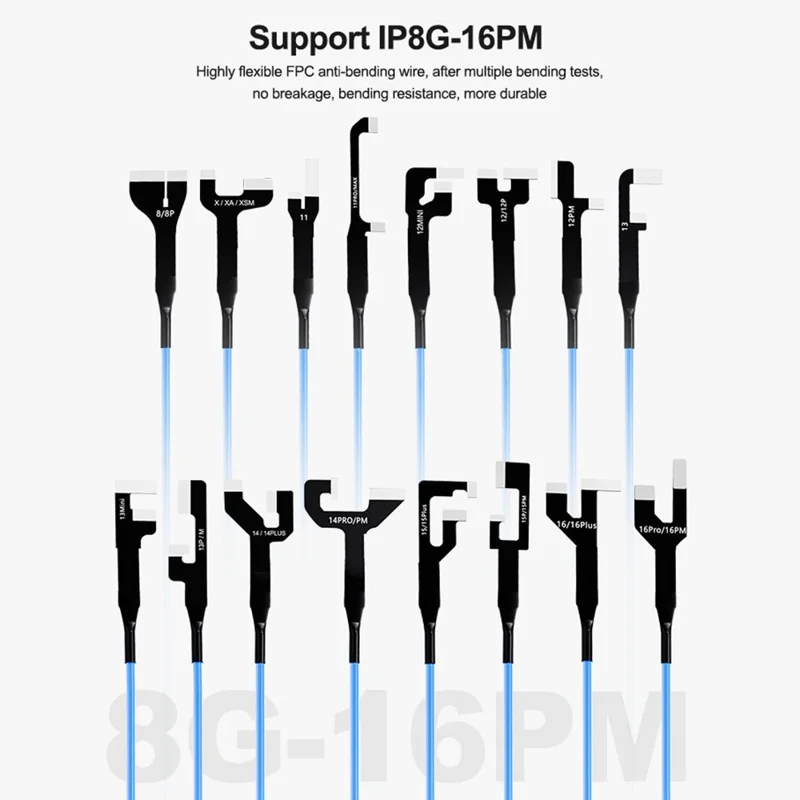 RELIFE XA4 Pro For iPhone 8 - 16 Pro Max Series One-Touch Power Cable for Smartphone Repair Test Cord