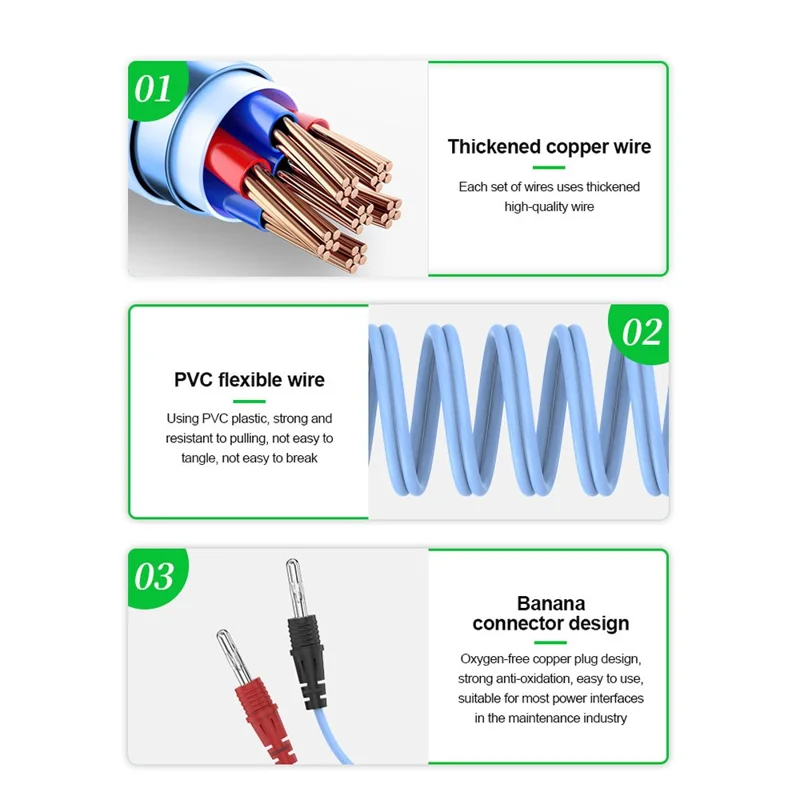 RELIFE XA4 Pro For iPhone 8 - 16 Pro Max Series One-Touch Power Cable for Smartphone Repair Test Cord