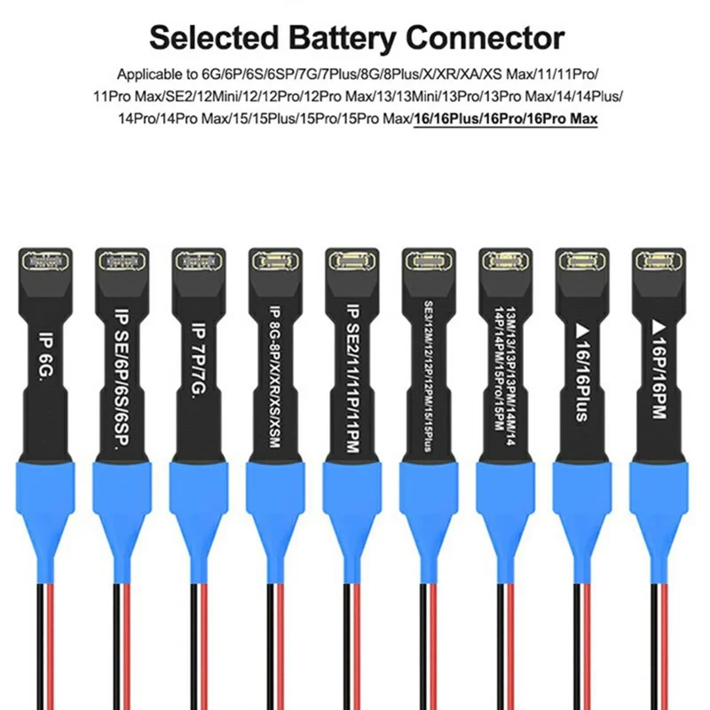 SUNSHINE SS-905K для iPhone 6 - iPhone 16 Pro Max Кабель для проверки питания и ремонта телефона с управлением загрузкой и силиконовой линией
