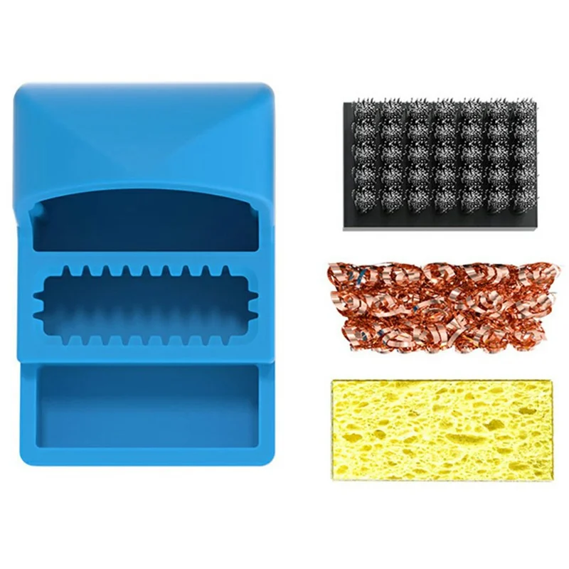 RELIFE RL-599C Pulitore per Punte di Saldatura 3 in 1 Resistente all'Alta Temperatura