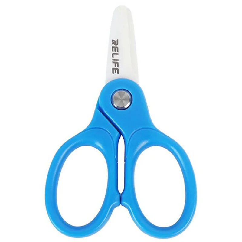 RELIFE RL-102A Ceramic Blade Mini Insulated Scissors for Mobile Phone Repair Battery Cable Cutter
