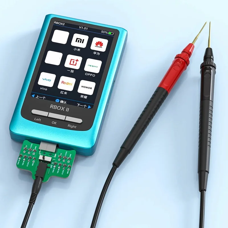 JC RBOXII Data Test Bus Analyzer for Apple / Qualcomm RFFE BUS Blind Test Jumper Detection, Monthly Card Version