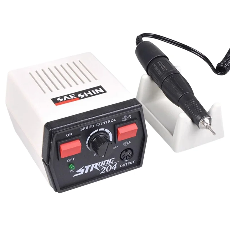 SAESHIN Strong 204+102L Micro Motor Dental Polishing Drilling Equipment - EU Plug