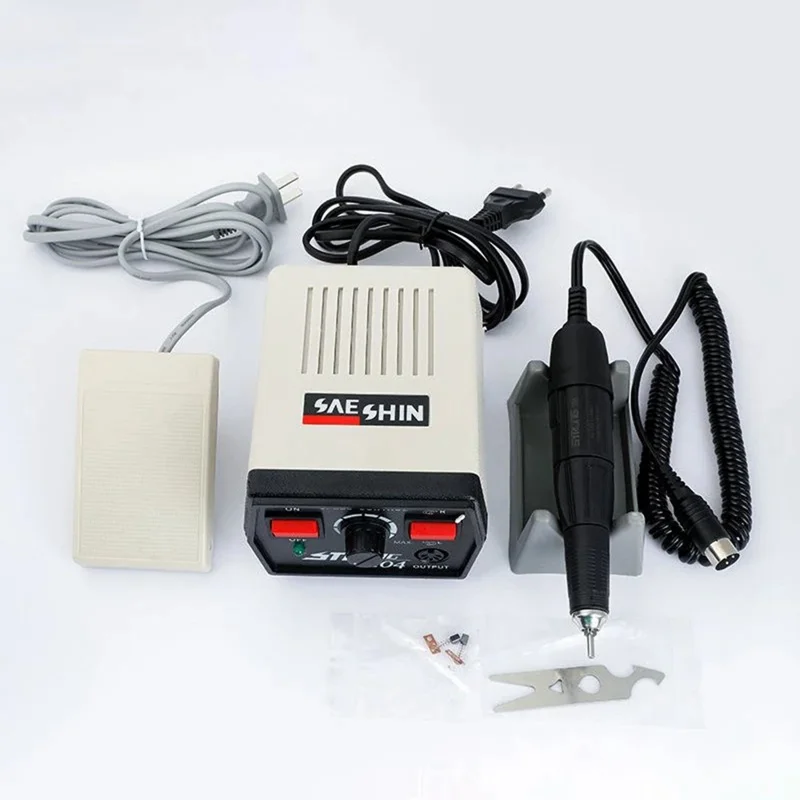 SAESHIN Strong 204+102L Micro Motor Dental Polishing Drilling Equipment - EU Plug