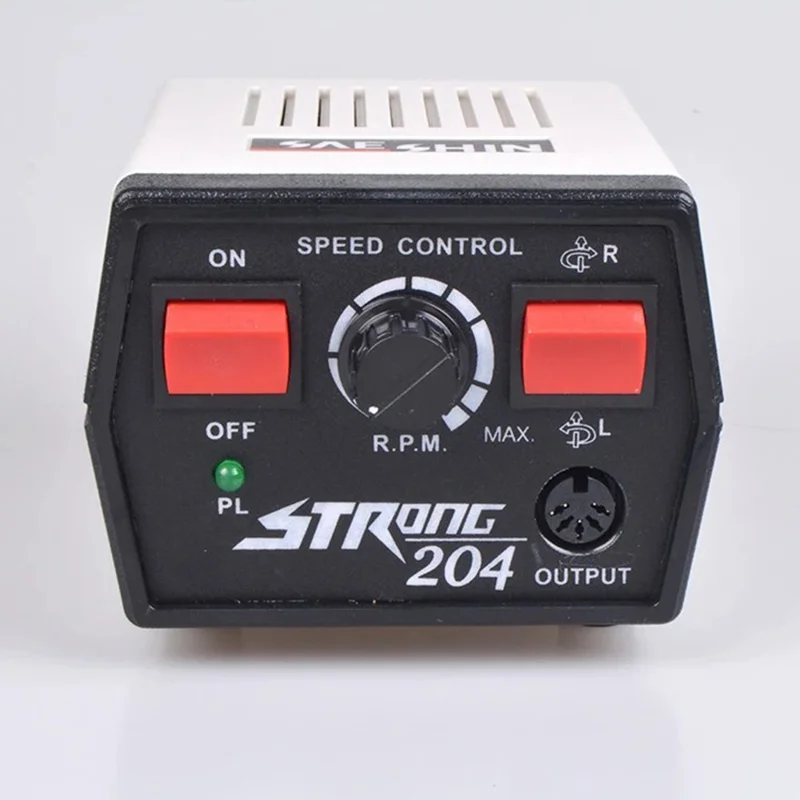 SAESHIN Strong 204+102L Micro Motor Attrezzatura per lucidatura e foratura dentale - Spina USA