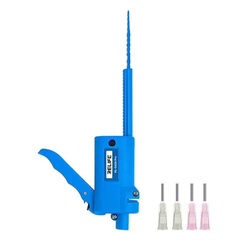RELIFE RL-062A Pro Zahnradgetriebene Klebepistole 5-10 ml Spritze Tragbarer Klebstoffspender