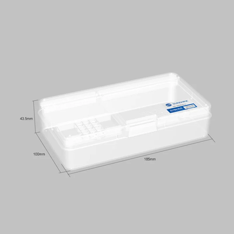 SUNSHINE SS-001A Pro Digital Memory Design Double Layer PVC Storage Box for Mobile Phone Motherboards Screws