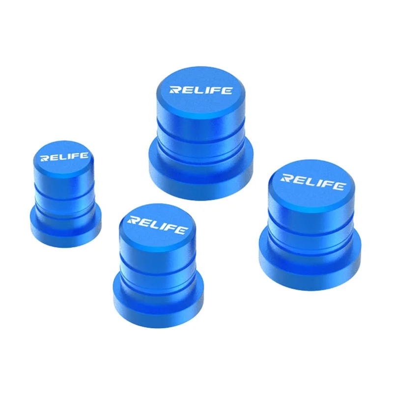 RELIFE RL-099 4 Peças / Conjunto Tampa Protetora Magnética de Metal para Lente de Câmera de Celular com Proteção Contra Luz Azul