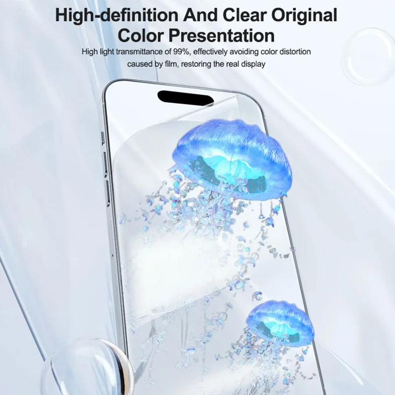 RELIFE GF-9 50Pcs HD TPU Hydrogel Film for Phones Under 7 Inches Screen Protector Full Coverage Sensitive Touch (No Code)