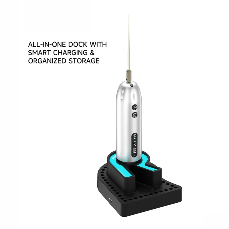 RF4 RF-GR3S Electric Glue Removal Pen with Charging Dock High Speed 8000RPM Adhesive Remover