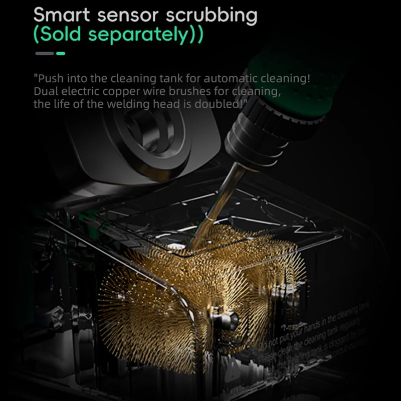TBK 310 Smart Dual Channel Soldering Station Phone Repair BGA SMD Solder Tool Welding Station - EU Plug