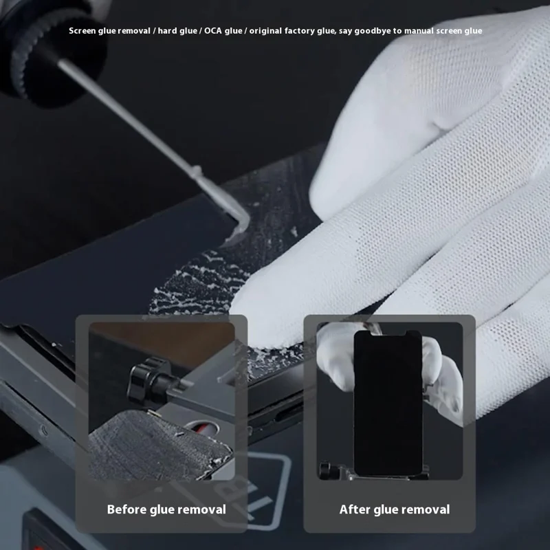 TBK BK-002 2 in 1 Degumming OCA Glue Remover Cutting Wire Handle for Phone Battery Middle Frame Screen Glue Removal