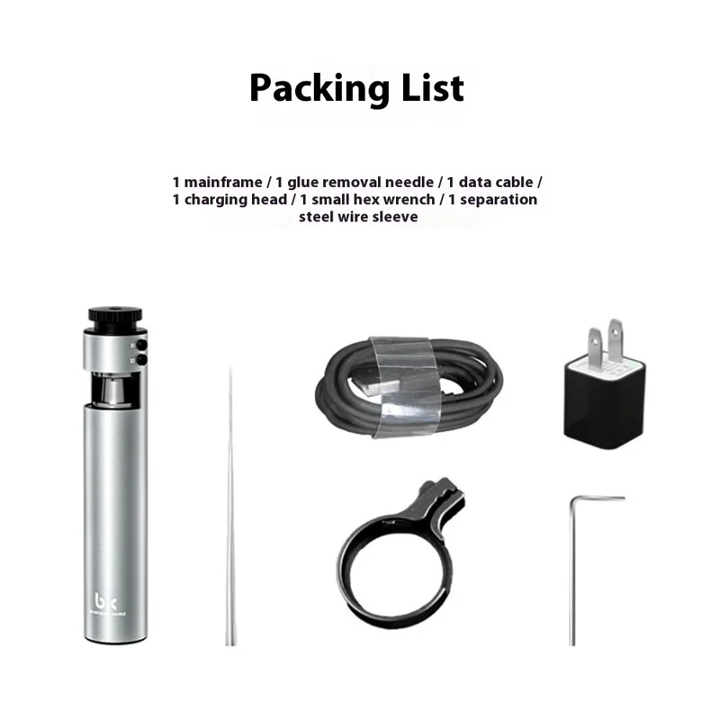 TBK BK-002 2 in 1 Degumming OCA Glue Remover Cutting Wire Handle for Phone Battery Middle Frame Screen Glue Removal
