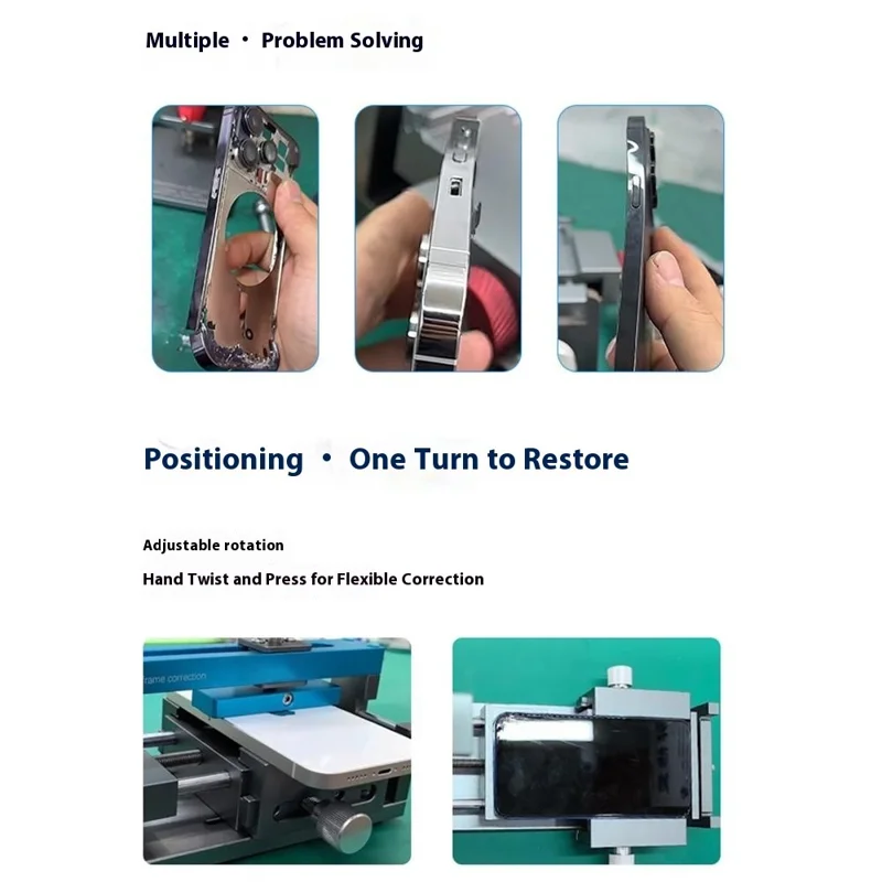 TBK215A Mobile Phone Frame Repair Fixture Tool Middle Frame Deformation and Tablet Bending Correction Repair Instrument