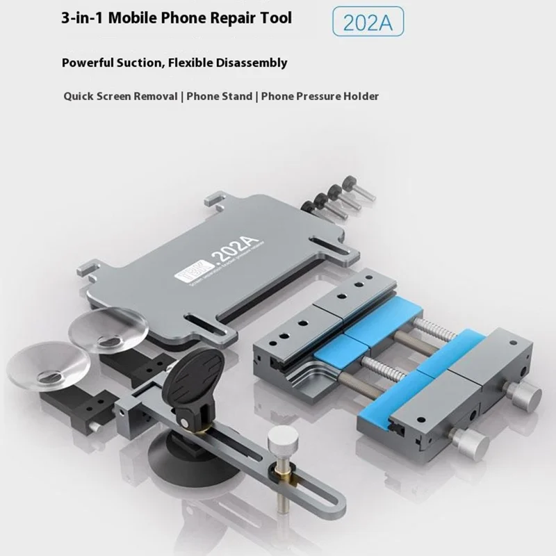 TBK202A 3 in 1 Maintenance Device for Phone LCD Disassembly Screen Bracket Mobile Phone Display Clamp