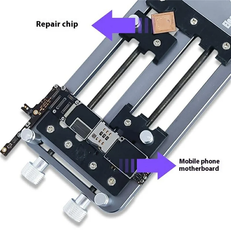 TBK K-18 Electric Clamp for PCB IC CPU Adjustable Position USB Charging Quick Clamping Fixture