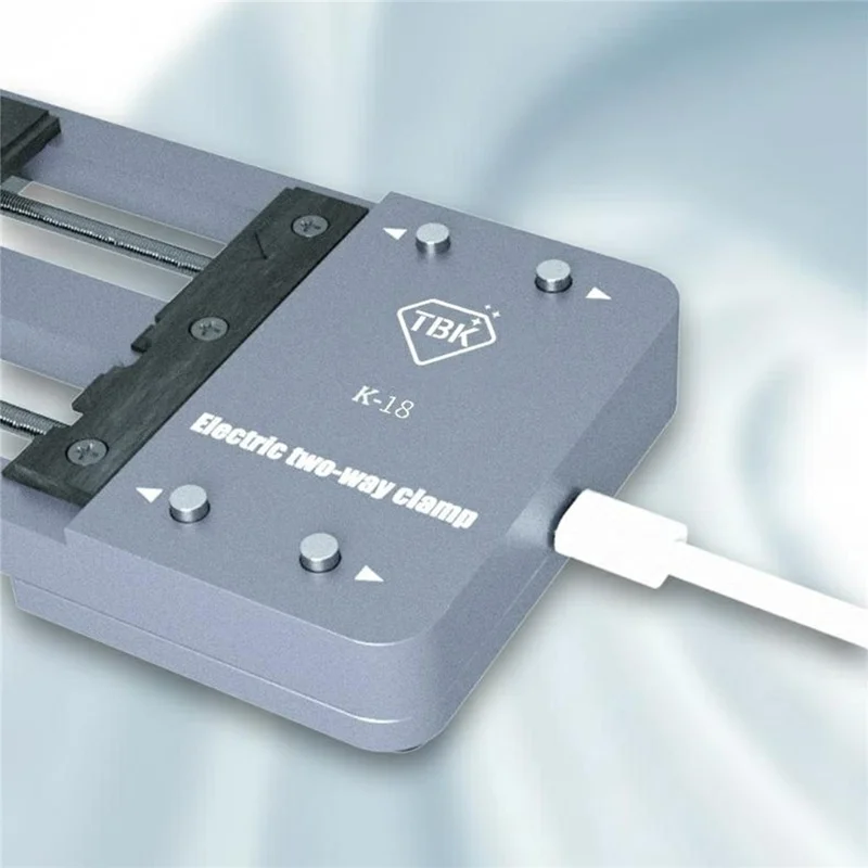TBK K-18 Electric Clamp for PCB IC CPU Adjustable Position USB Charging Quick Clamping Fixture