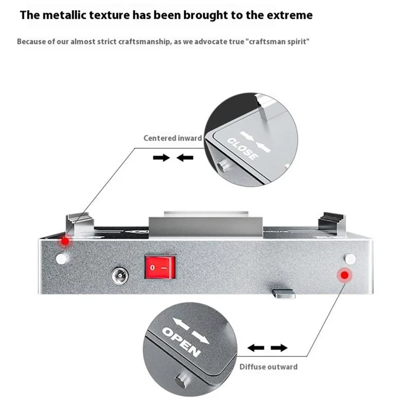 TBK203R Intelligent Phone Screen Centering Positioning Fixture for Laser Machine Precision Marking