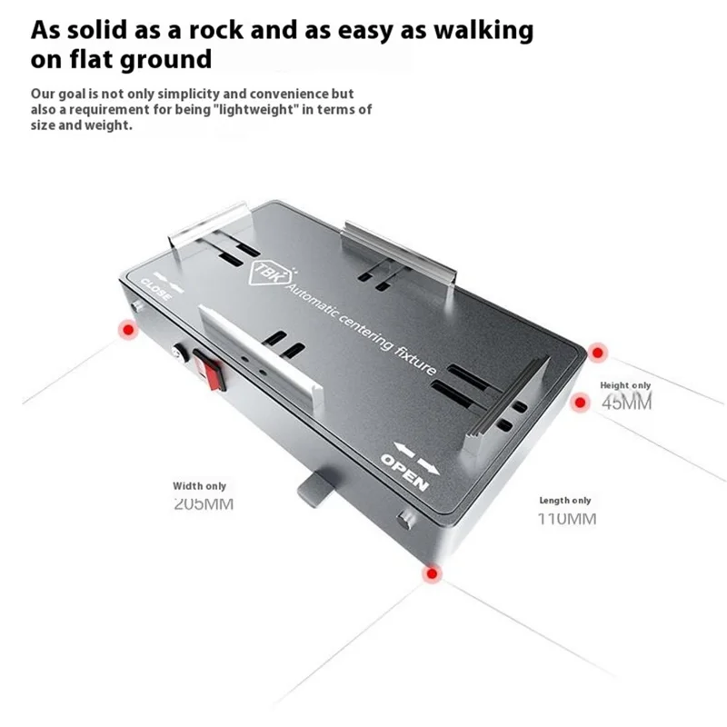 TBK203R Intelligent Phone Screen Centering Positioning Fixture for Laser Machine Precision Marking