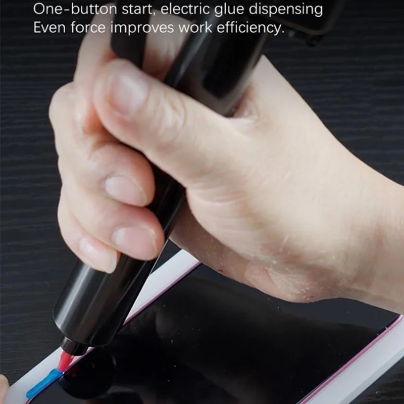 TBK006 Electric Glue Gun Adjustable Flow Rate Precision Control for All Fluid Adhesives