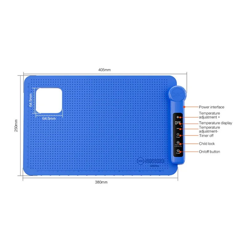 SUNSHINE LS3 Plus LCD-Bildschirm-Trennvorrichtung 17 Zoll für Mobiltelefone / Tablets / Uhren - EU-Stecker