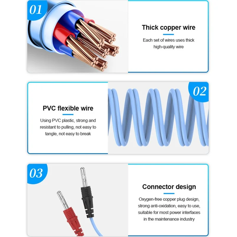 SUNSHINE SS-905H For Android Series Boot Power Cable Battery Start Test Line
