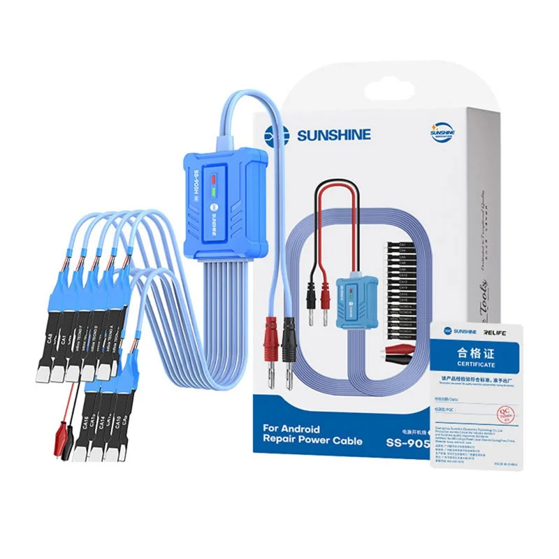 SUNSHINE SS-905H For Android Series Boot Power Cable Battery Start Test Line