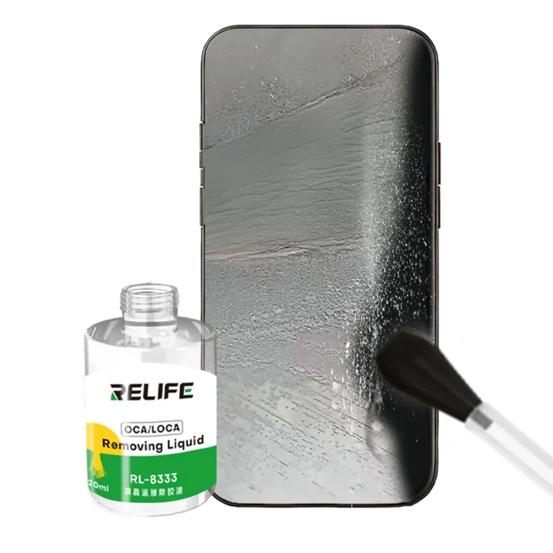RELIFE RL-8333 20ML Non Damaging LCD Repair Adhesive Remover for OCA / LOCA